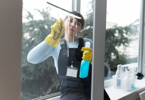 Nettoyage de vitres intérieures et extérieures à Gué-d'Hossus